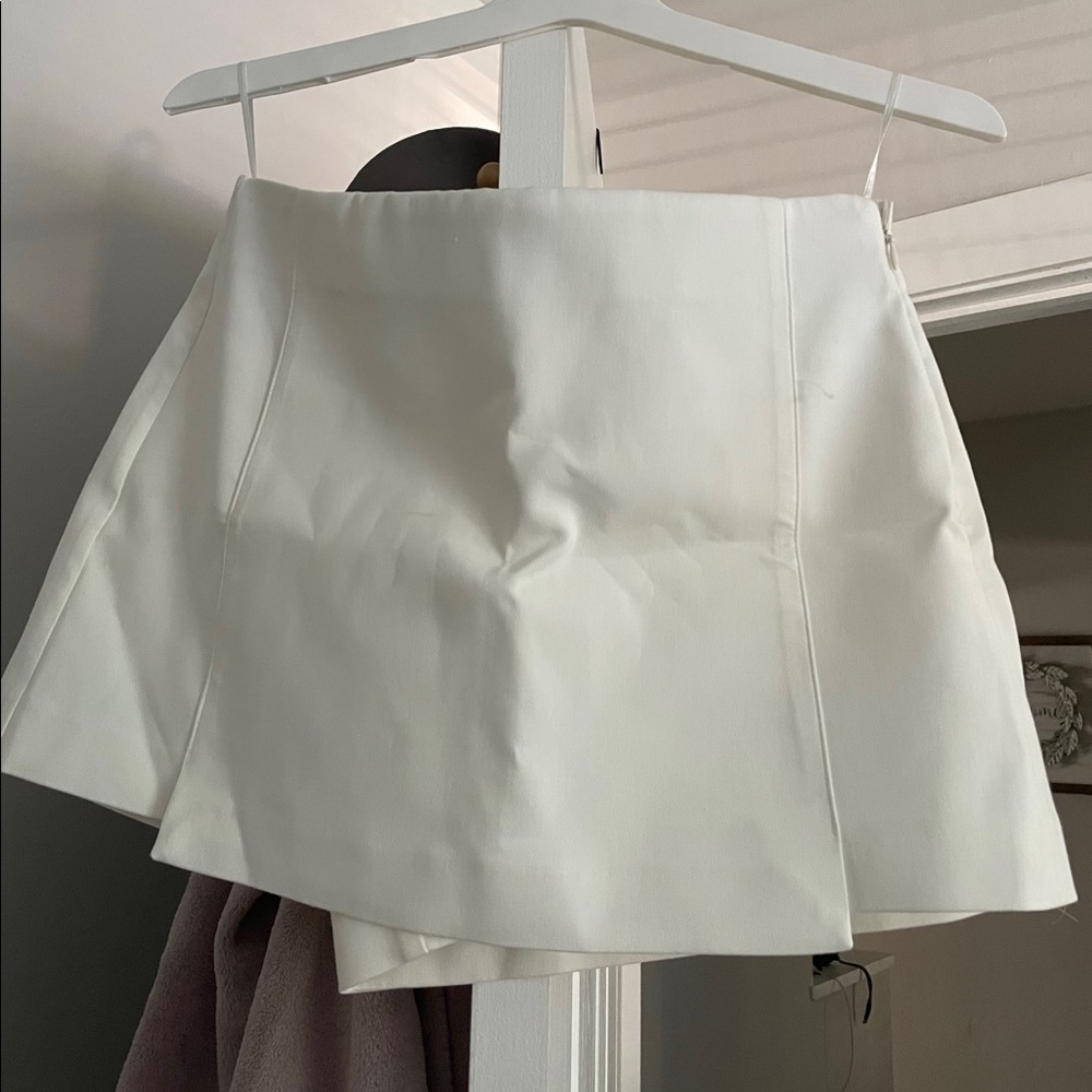 Zara white skort. Brand new